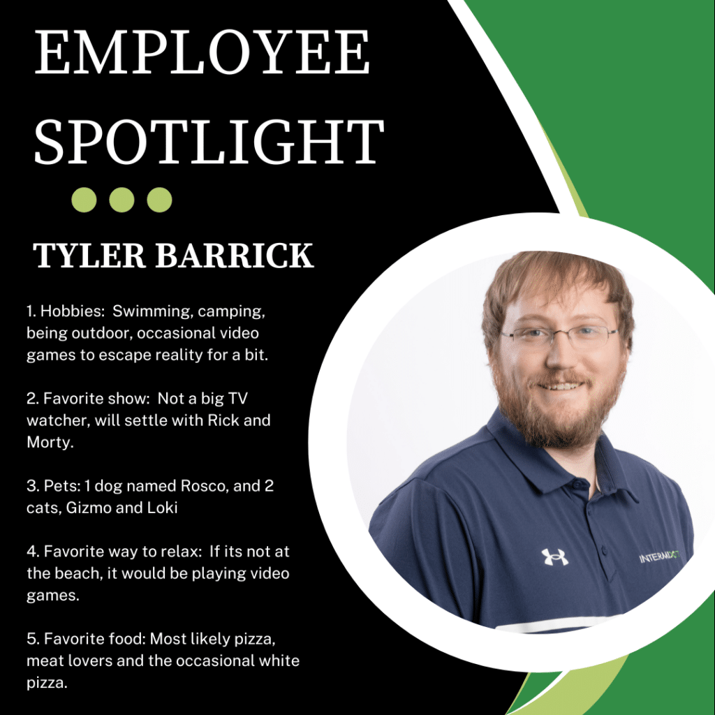 Employee Spotlight Tyler