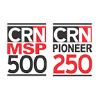 IntermixIT CRN logo recognizing our achievement as a top IT support provider.